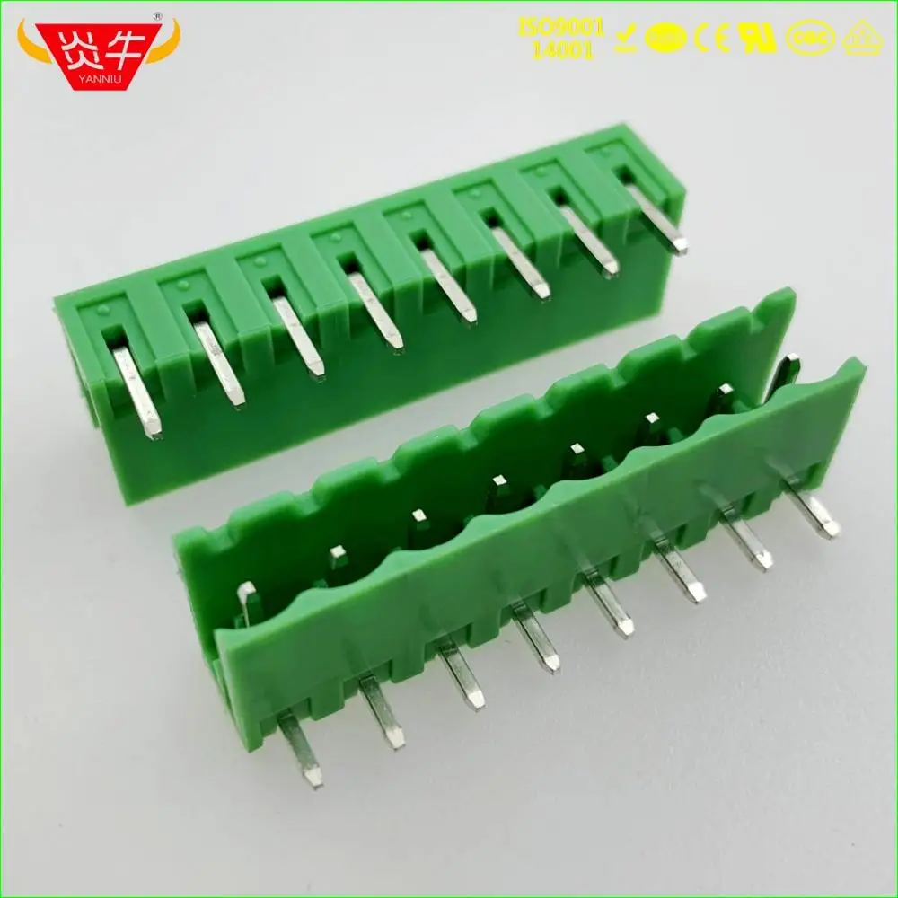50Pcs KF2EDGR 5.0mm 2P ~ 12P PCB CONNECTOR PLUG-IN TEMINAL BLOCK 2EDGR 2PIN ~ 12PIN MSTB 2,5 G 1754436 PHOENIX CONTACT DEGSON