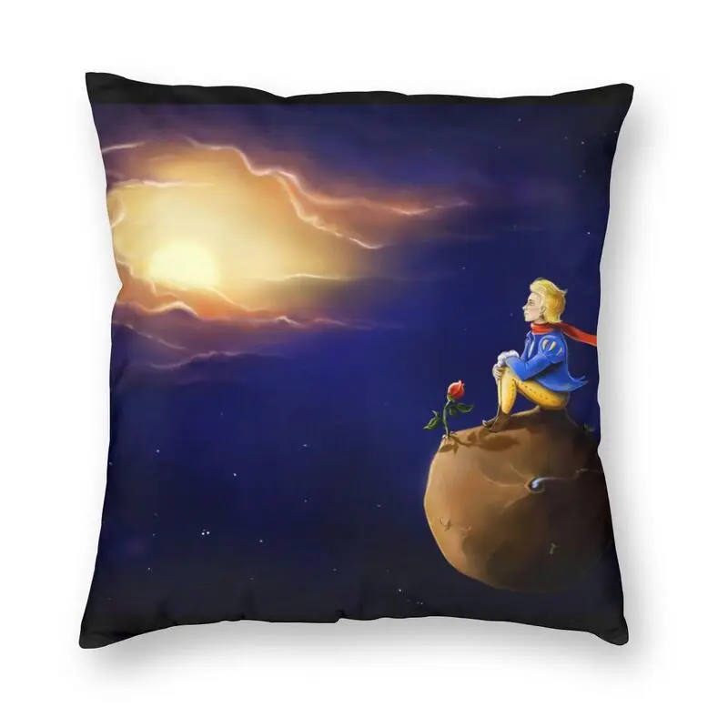 The Little Prince Cushion Covers Sofa Decoration Le Petit Prince Square Throw Pillow Case 40x40