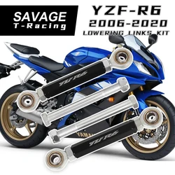 Lowering Links Kit For YAMAHA YZF-R6 YZF R6 2006-2020 Motorcycle Accessories Rear Suspension Drop Motor Bike Adjustable Lever