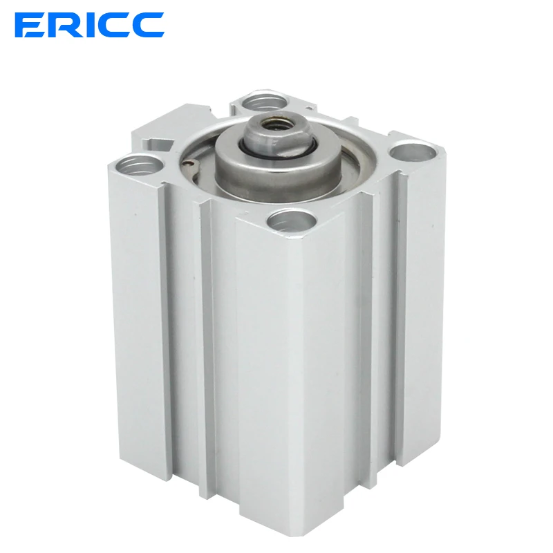 กระบอกลมซีรีส์ SDA ขนาด 16 20 25 32 40 50 63 มม. รูกระบอกสูบ ถึง 5 10 15 20 25 30 35 40 45 50 มม. ระยะชัก