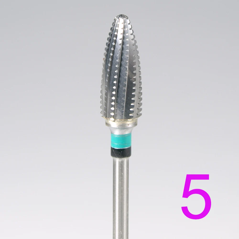 Kimaxcola New! Carbide Tungsten Nail Drill Burr Bits Milling Cutter For Manicure Machine Electric Drill Bit Machine Nail Tools