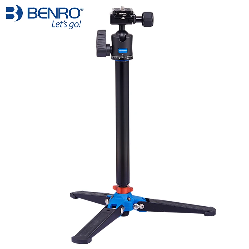 Benro tripods IS05 reflexed Self lever travel light tripod Selfie Stick Monopod for Smartphones Mirrorless Cameras