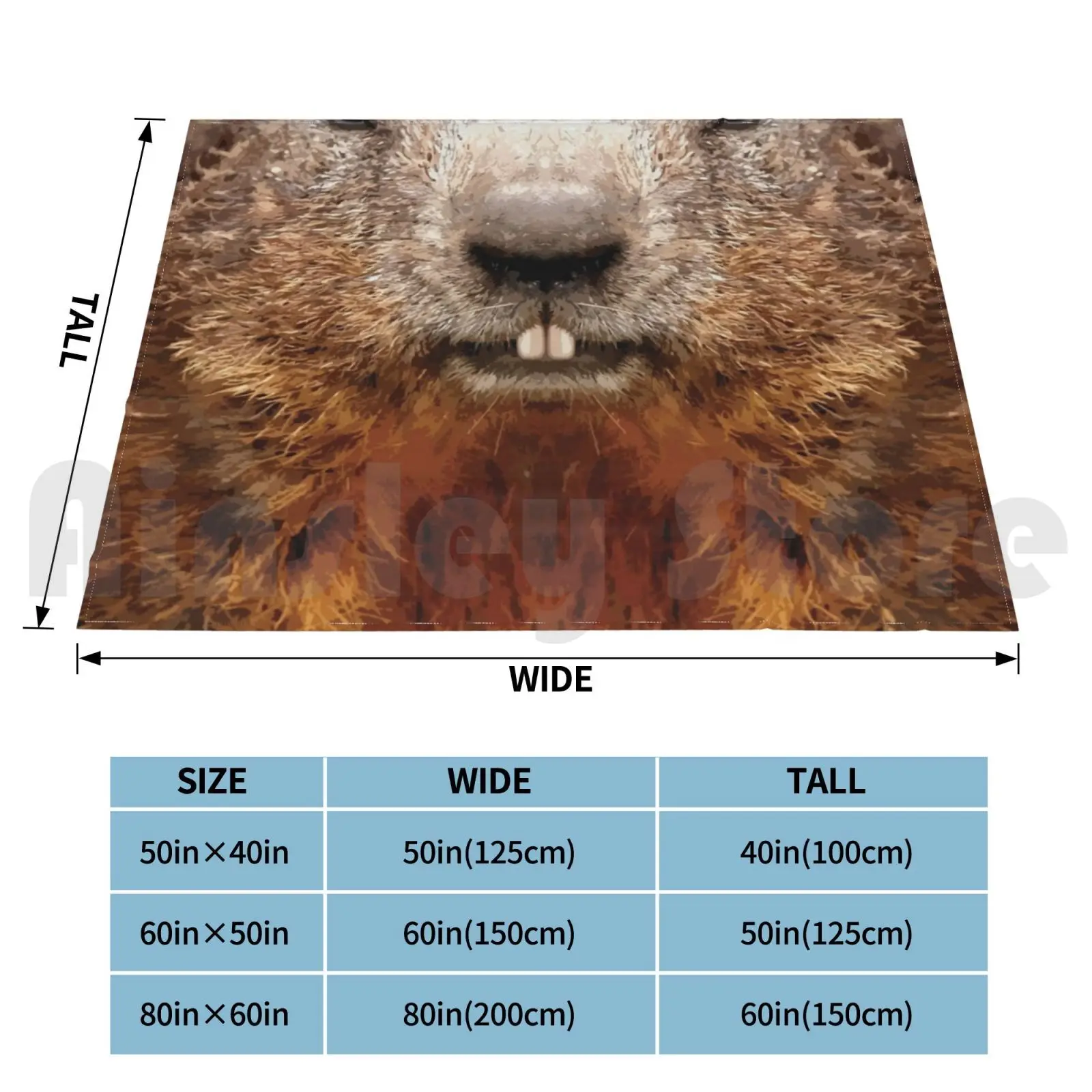 Beaver Face Blanket For Sofa Bed Travel Beaver Teeth Wild Smile Smiling Face Lips Animal Nature Funny Pet Hairy