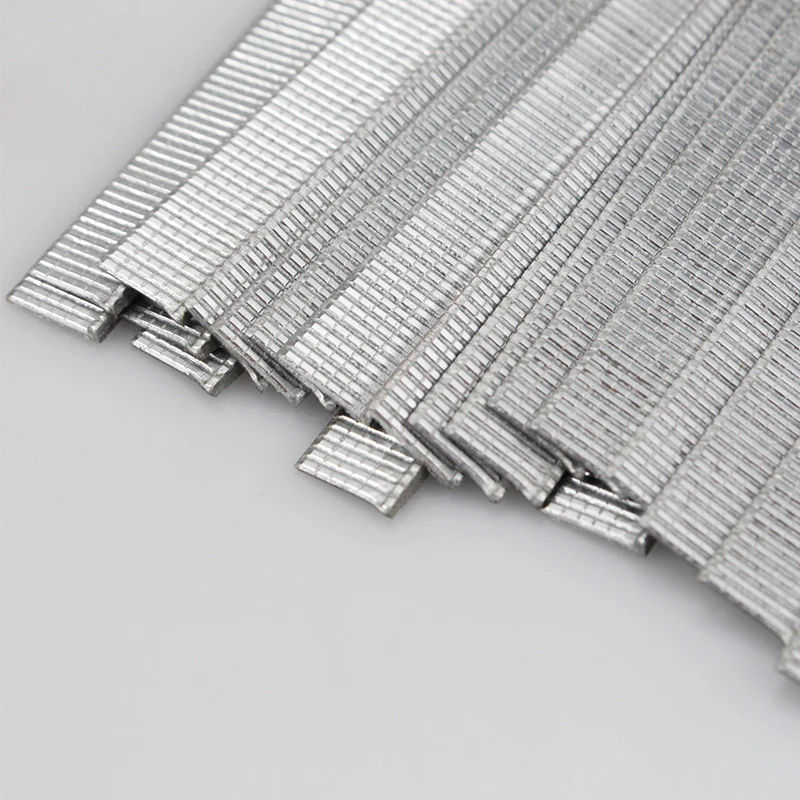 1000 Pcs T Shape Staples F10T/F12T Nails For 3-way Manual Heavy Duty Nail Gun Furniture Stapler Household Hand Tool