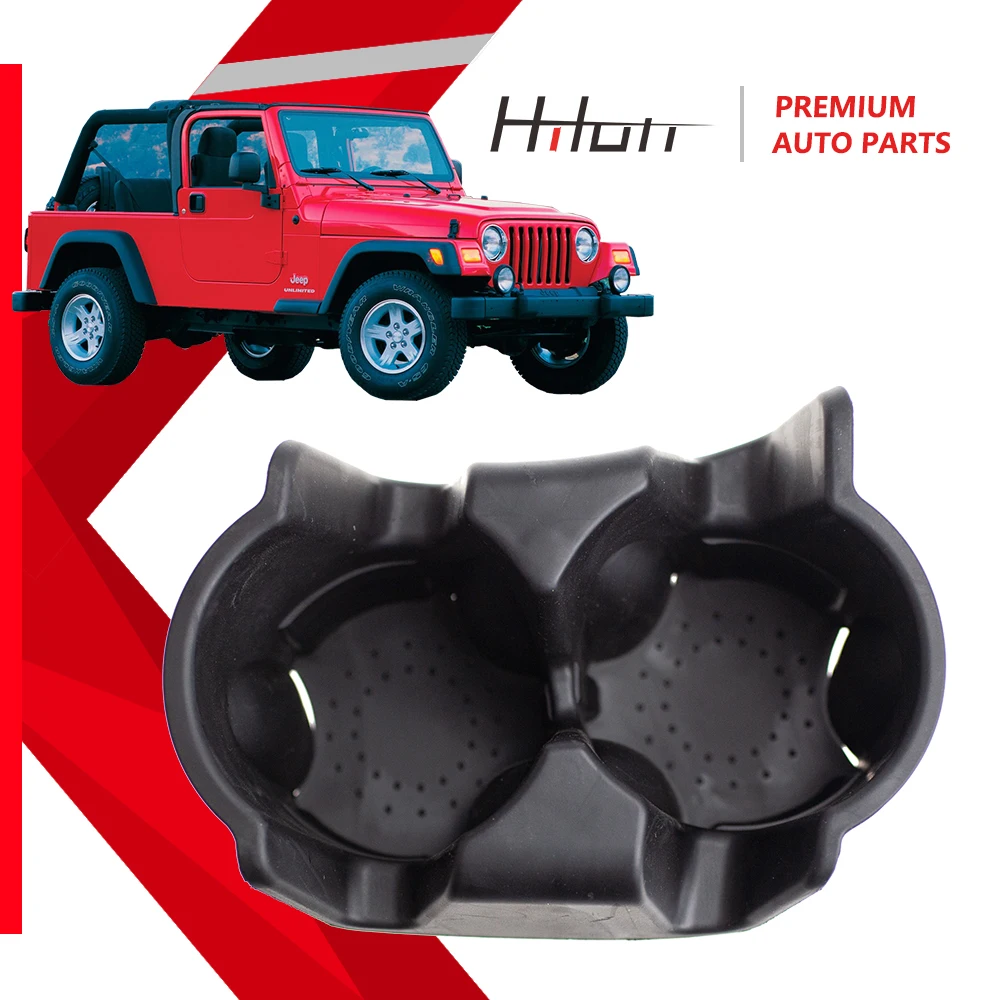 

Запасной черный держатель стакана водителя для Jeep Wrangler Tj 2001-2006