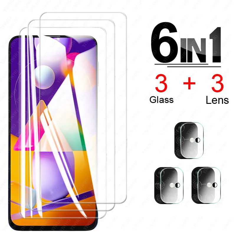 glass on for samsung M31s Camera lens Protective Glass for Samsung Galaxy M31s M 31 S 31s SM-M317F M317F Screen Protectors Film