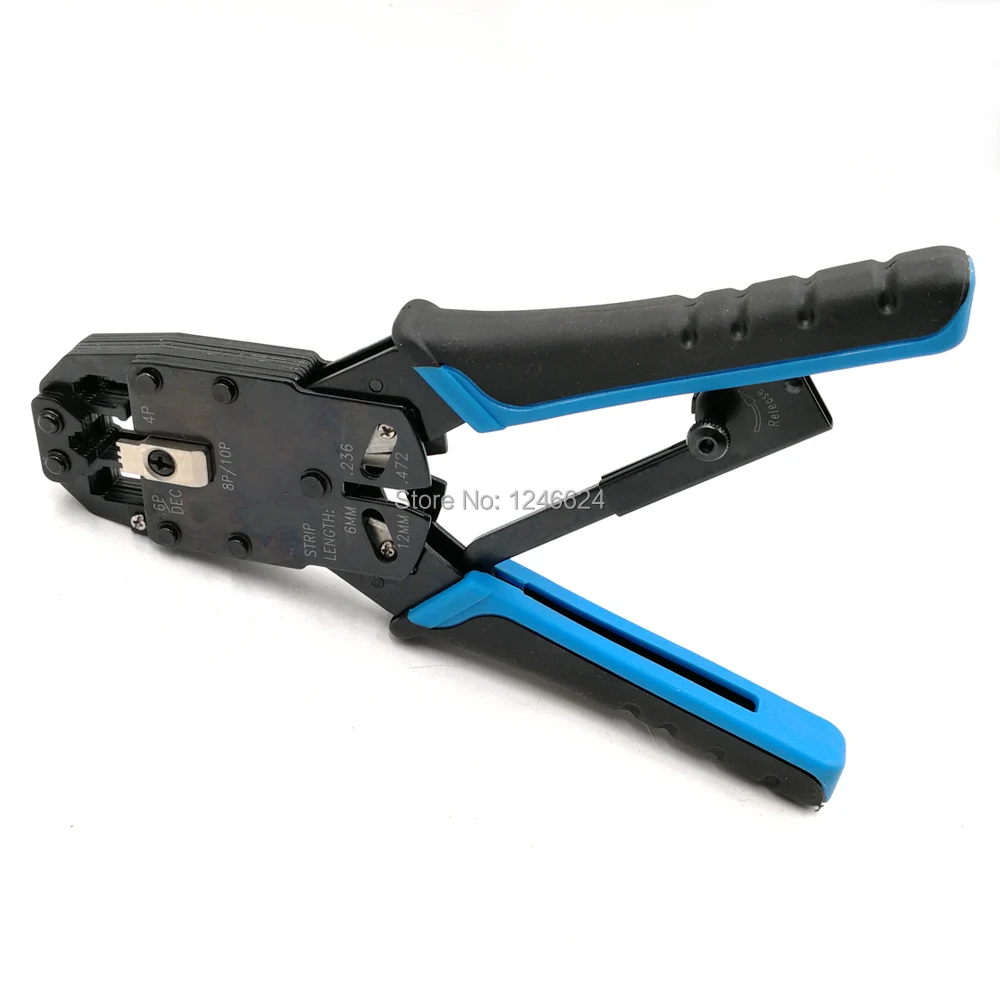 

Network Tools Telecommunication Connector Crimping Plier HT-200R Computer Easy Crimp RJ45 RJ12 RJ11