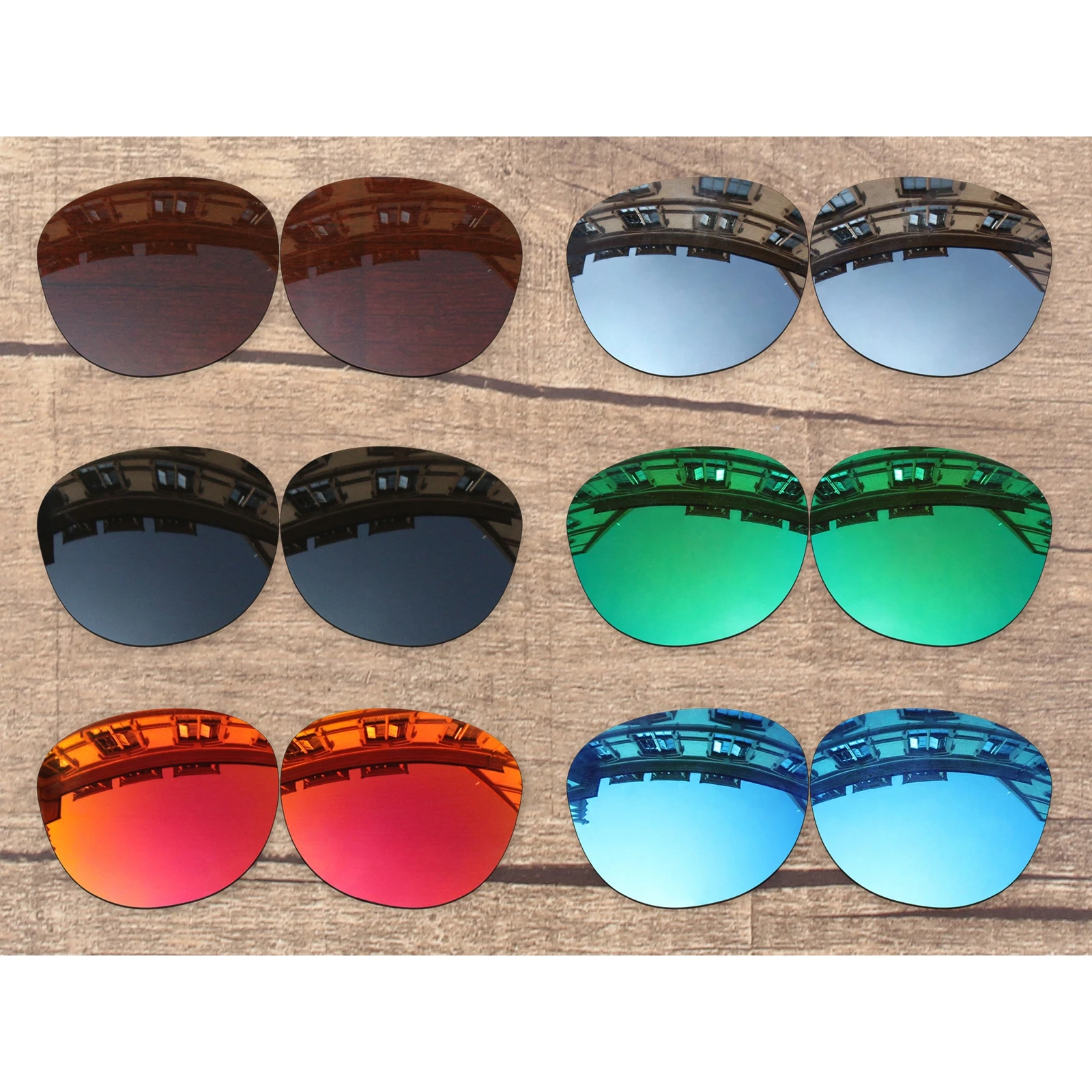 Vonxyz 20+ Color Choices Polarized Replacement Lenses for-Oakley Diecutter OO4137 - 55mm Sunglasses