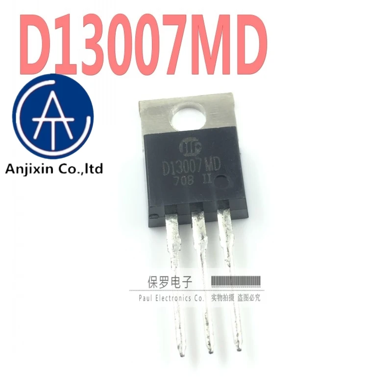 10 Chiếc 100% Orginal Và Mới Transistor Công Suất D13007MD D13007 Đến-220 Còn Hàng