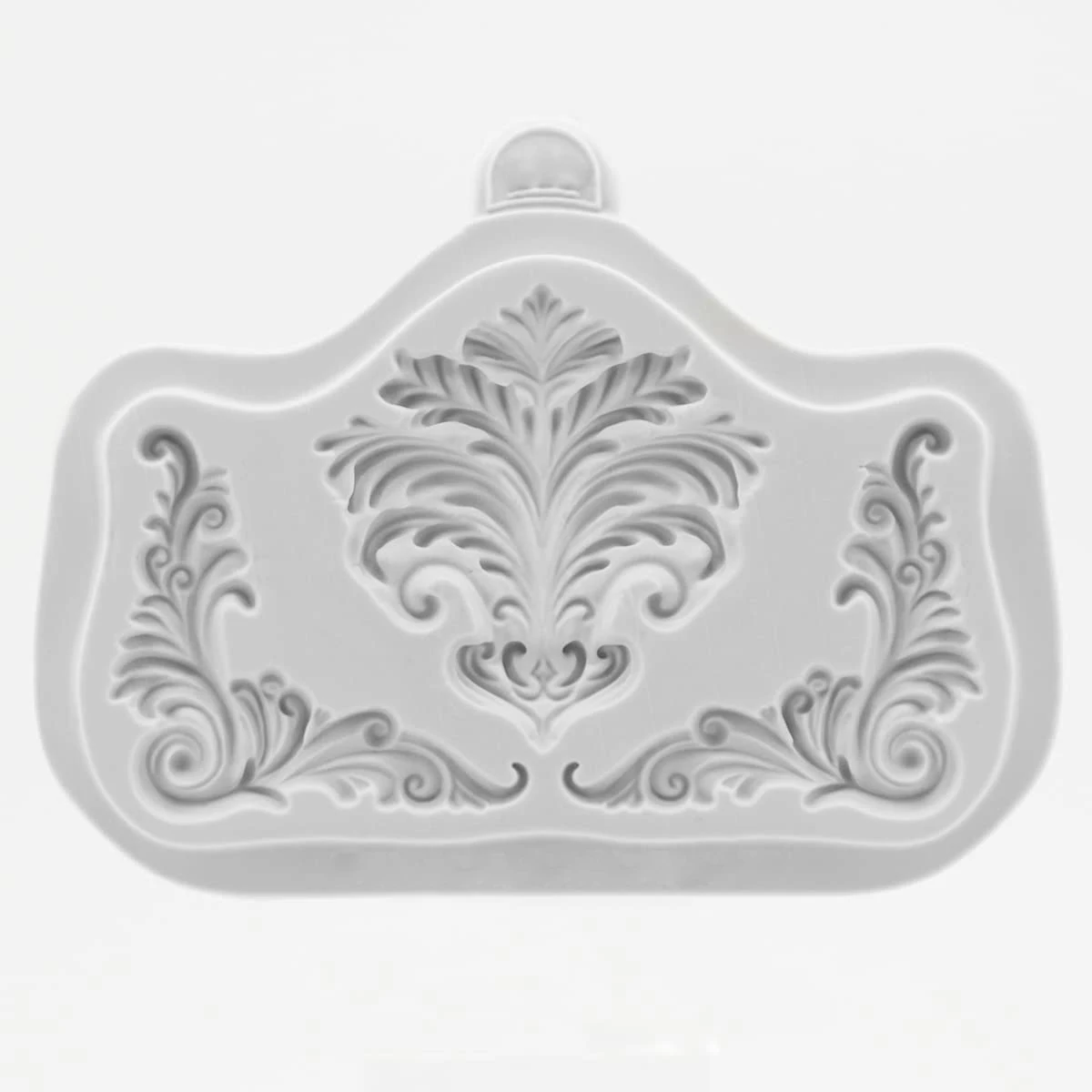 Totem,Rococo Corners & Crest Silicone Mold Fondant Cake Decorating Mould Sugarcraft Chocolate Baking Tool For Cake Gumpaste Form