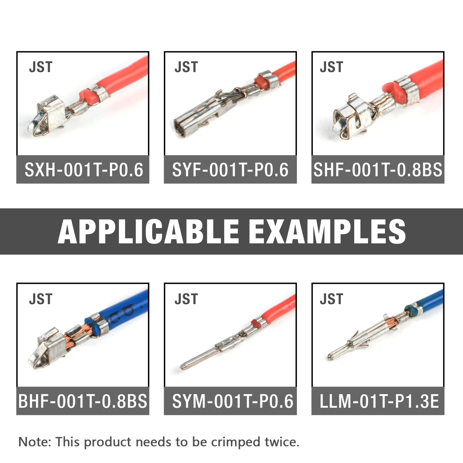 Imagem -05 - Iwiss-terminais Open Barrel Crimping Plier Contatos de Vários Tamanhos Funciona em Jstmolex te Hrs Crimper Tool Iws1440l Awg 28-14