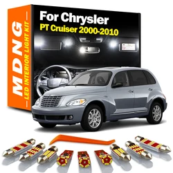 MDNG 11Pcs Canbus Car LED Interior Dome Map Trunk Light Kit For Chrysler PT Cruiser 2000-2007 2008 2009 2010 Led Bulbs No Error