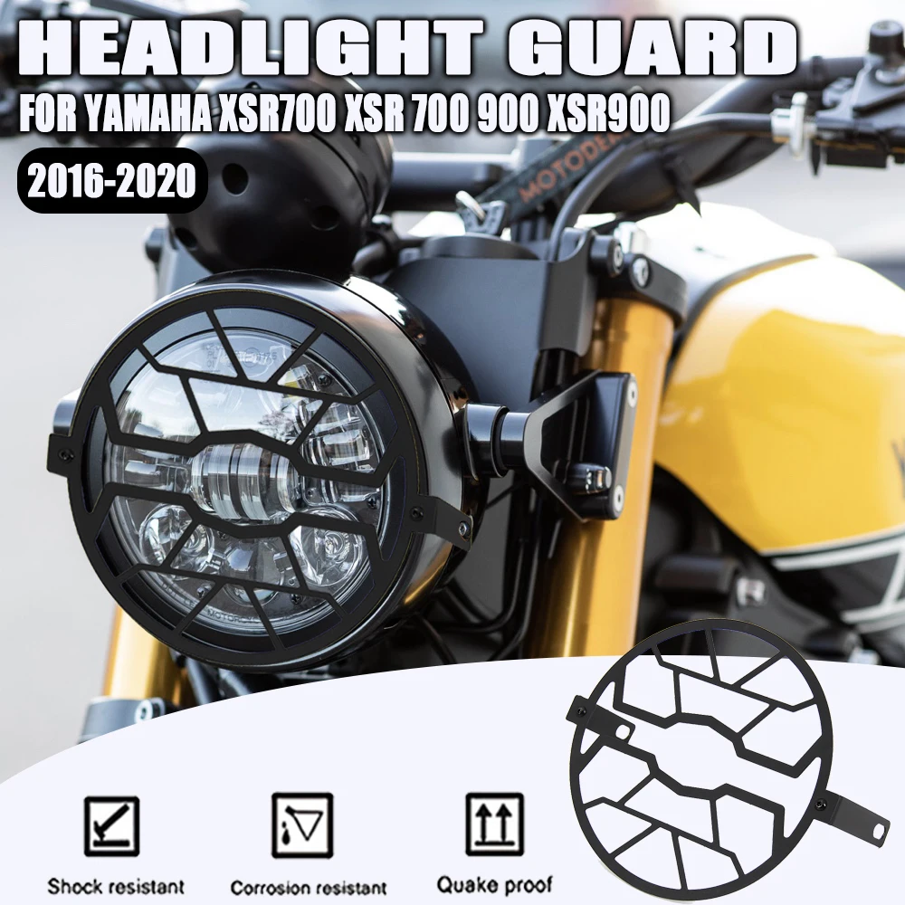 

Headlight Guard New Motorcycle Accessories Headlight Grille Guard Cover FOR Yamaha XSR700 XSR 700 900 XSR900 2016 2017 2019 2020