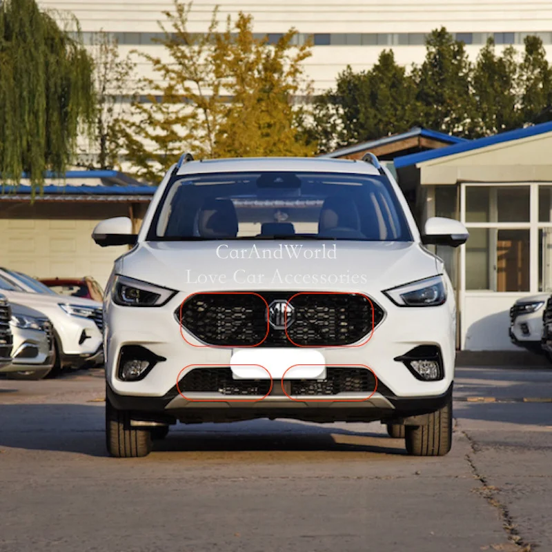 

Front Grille Insect Screening Mesh Insert Net Stainless Steel Cover Trims For MG ZS 2020-2021 Car Accessories