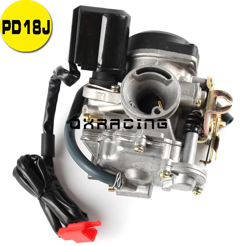 18mm PD18J Carb Carburetor For GY6 50CC 139QMB 139QMA Scooter Jonway 50cc Stock