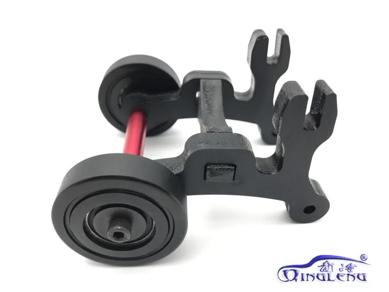 High strength and high toughness full nylon head lifting tail wheels for ARRMA NERO