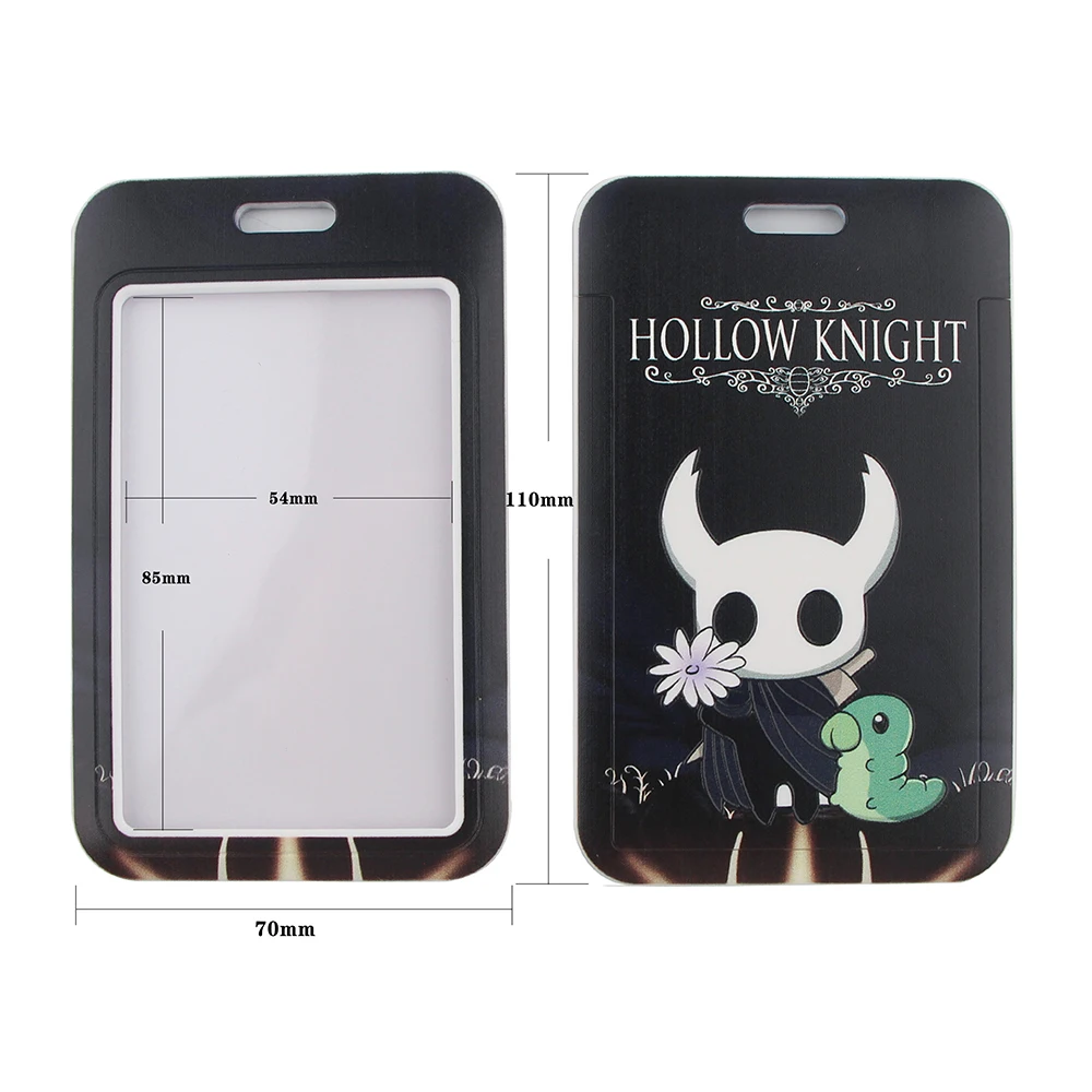 Game Hollow Knight Neck Strap Para Mulheres, Cordão, Cartão De Crédito, Bolsa De Identificação, Estudante, Viagem, Banco, Ônibus, Tampa De Cartão De