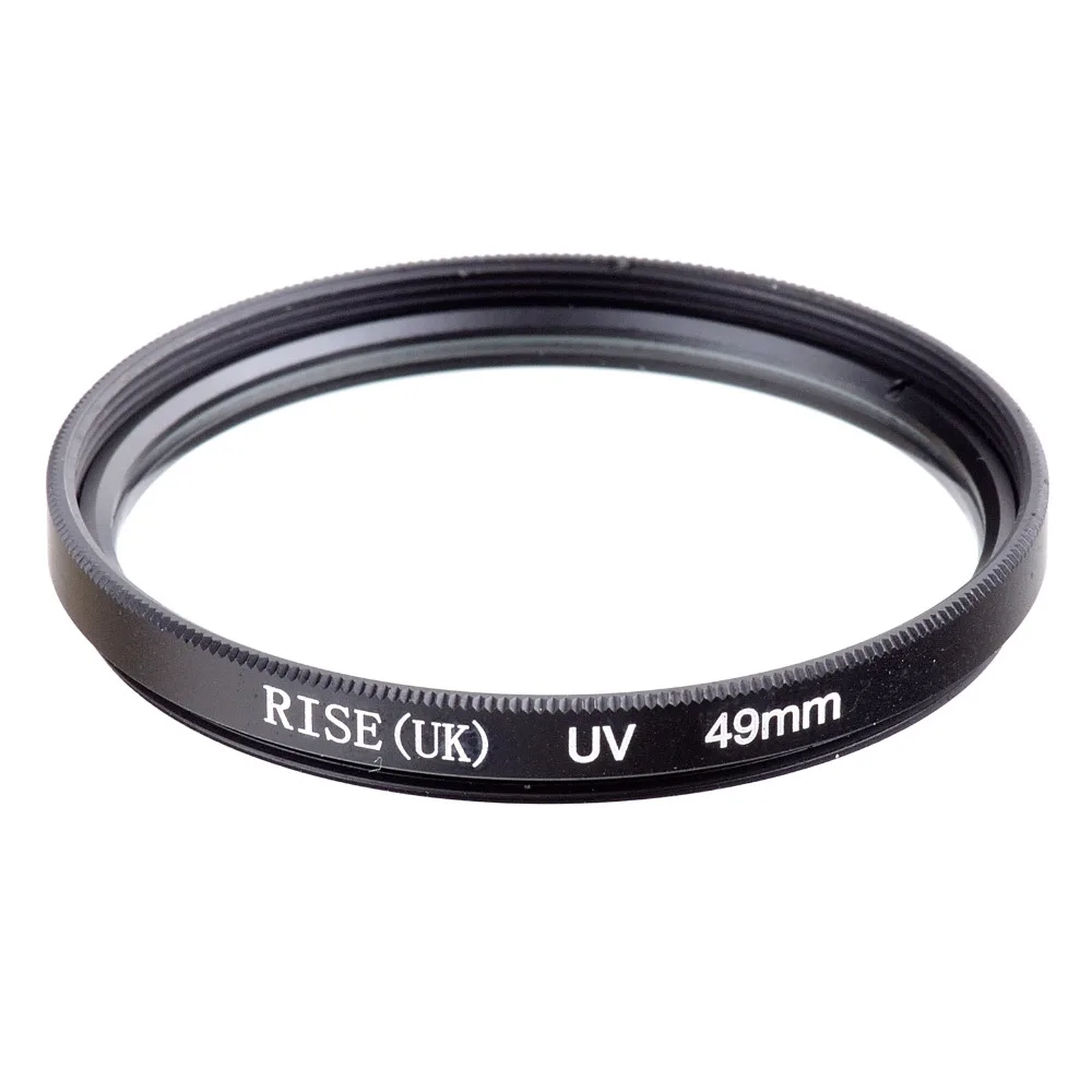 RISE(UK) 49 mm UV Filter Lens Protector for sony 18-55 NEX3 NEX5 Canon Nikon Camera