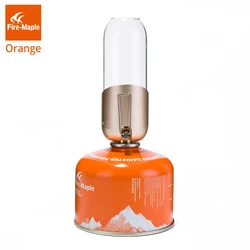 Fire Maple Orange Gas Lantern Outdoor Propane Isobutane Fuel Lights For Camping Hiking Backpacking Romantic Ambiance Gas Lamp