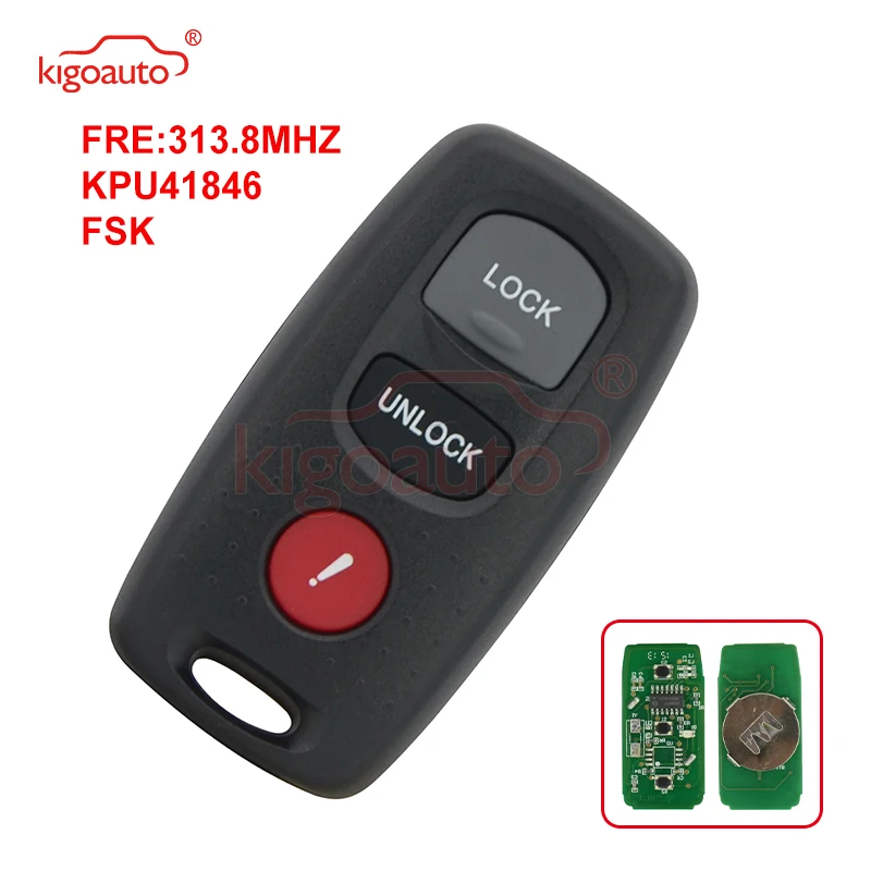 

Запасная деталь Kigoauto для Mazda 3 6 2003-2008, используемая идентификация FCC: KPU41846 и модель 41846