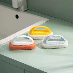 Kitchen Cleaning Brush With Handle Household Decontaminating Sponge Mutifuctional Dishwashing Bathtub Tile Floor Cleaning Tools