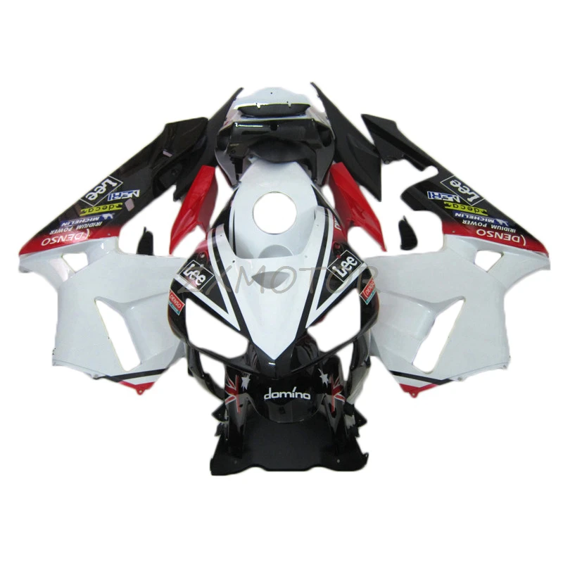 

Replace Fairing Kit For Honda CBR600RR F5 2005 2006 cbr 600rr f5 05 Aftermarket Plastic CBR 600 RR 06 White Black fairings GX08