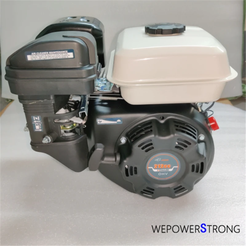 Chongqing Quality! WPS170F 212CC 7HP 4 Stroke Air Cool Gasoline Engine with 10 Teeth Centrifual Clutch Used for Gokart Purpose