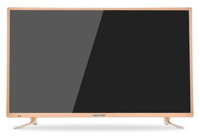 

Gold color frame/shell 45 55 65‘’ inch led TV android smart wifi iptv DVB-T2 LED television TV