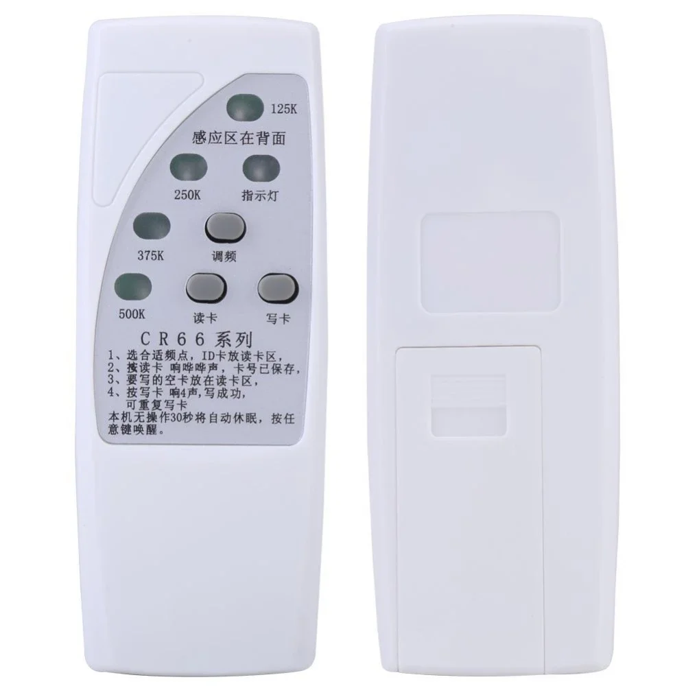 RFID Smart Chip Card 125/250/375/500Khz Reader Badge Duplicator T5577 EM4305 Token Writer Handheld TK4100 Key Clone Copier