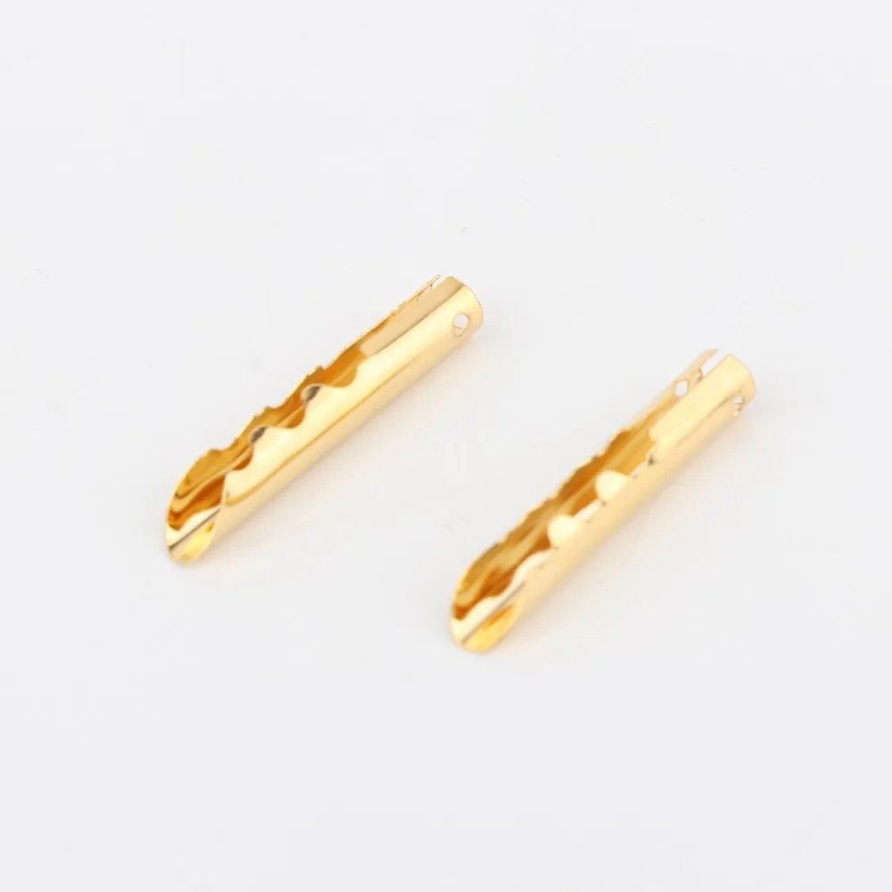 8Pcs CMC High Quality Gold Sliver Copper Audio BFA Z-Type 4mm Banana Plug Speaker Cable Connector