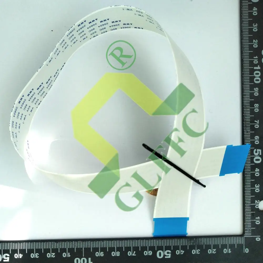 شحن مجاني 40pin 0.5 الملعب 400 مللي متر A-نوع مرنة سلك مسطح FFC awm 20624 ROHS ل TTL