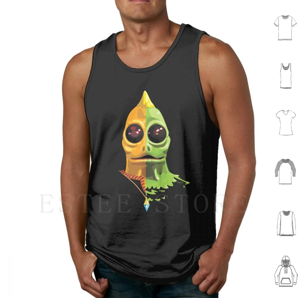 Devolution! Tank Tops Vest Sleeveless Enik Altrusians Sleestak Land Of The Lost Saturday Morning 70s 1970s Devolution