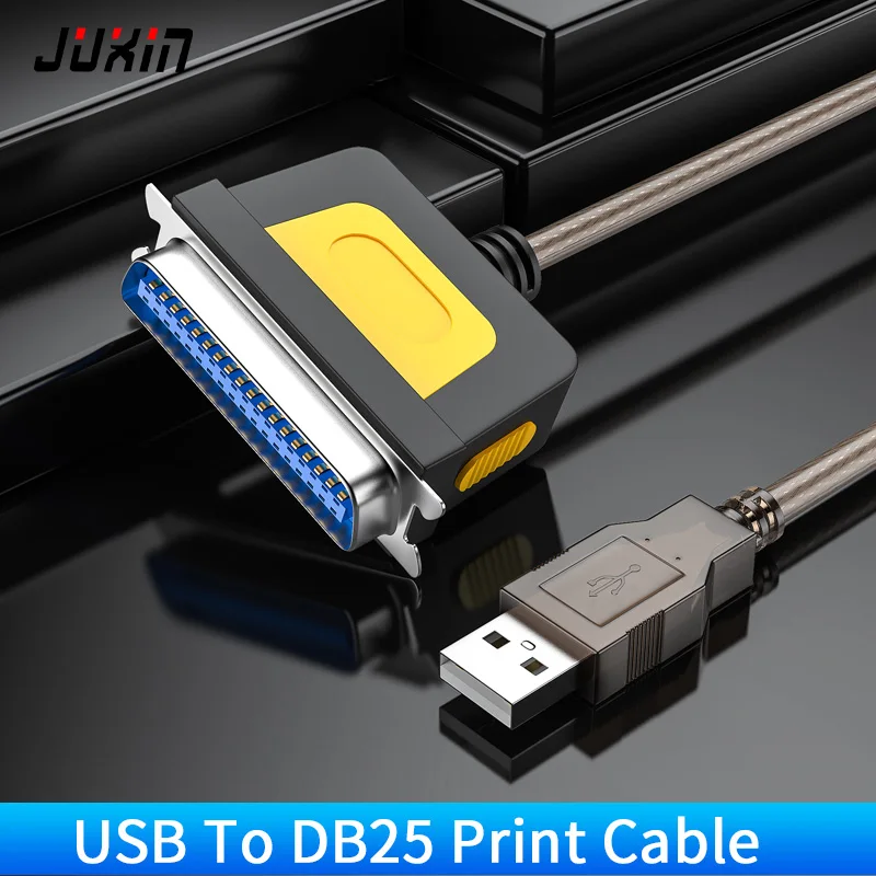 USB 2.0 to DB25 DB36 CN36 Parallel LPT Printer Cable Computer IEEE1284 25Pin 36Pin Printer Extending Cable