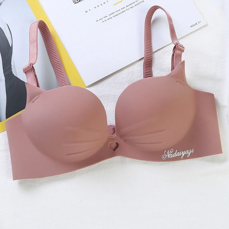 Sexy Hollow Out Bras for Women Lingerie Seamless Wireless Push Up Bra Bralette Comfortable Brassiere Female Underwear Intimates