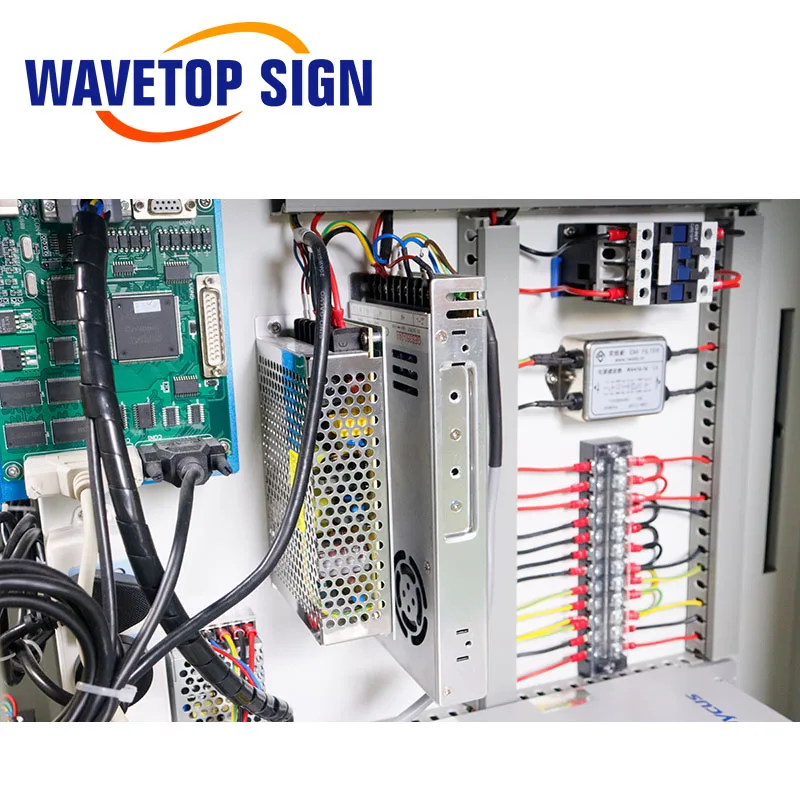 Macchina per marcatura Laser a fibra WaveTopSign 30W sorgente Laser in fibra di Raycus per marcatura di acciaio inossidabile in metallo