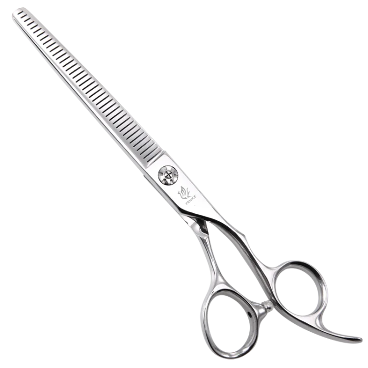 Fenice 7 inch pet dog grooming scissors dog scissors traceless tooth thinning shears for dogs products 70-80% rate