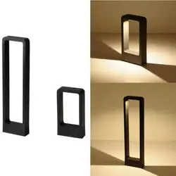 1PCS 15W AC85-265V DC12V LED Garden Pillar Lawn Light Villa Park Stand Post Lawn Lamp Outdoor Garden Landscape Lawn Light