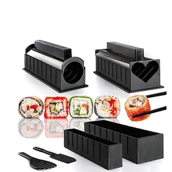 1 Set Multi-functional Mould Making Sushi Tools DIY Sushi Maker Kit Roll Sushi Maker Rice Roll Mold Kitchen Sushi Tools