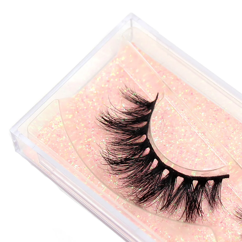 LEHUAMAO 5D Nerz Wimpern Langlebig Nerz Wimpern Natürliche Dramatische Volumen Wimpern Verlängerung Dicken Langen 3D Falsche Wimpern – Detail 9