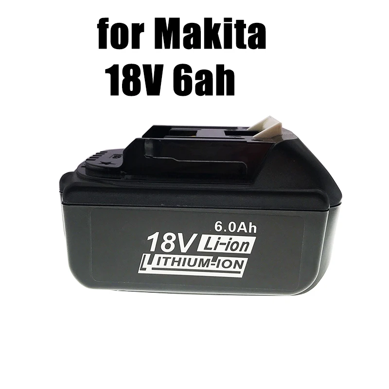 2024 For Makita 18V 6000mAh 5.0AH / 6.0Ah Rechargeable Power Tools Battery With LED Li-Ion Replacement LXT BL1860B BL1860 BL1850