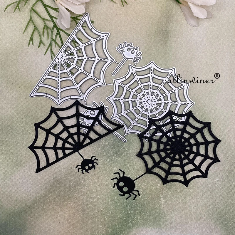 Halloween spider web Metal Cutting Dies Stencils Die Cut for DIY Scrapbooking Album Paper Card Embossing