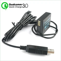 DMW-BLG10 Dummy Battery DMW-DCC11 DC Coupler for Panasonic DC-TZ202 TZ220 LX100M2 GX7MK3 GX7 Mark III GX9 TX2 G100 G110 TZ200