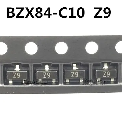 Original 50 stücke/BZX84-C10 Z9 SOT23 10V
