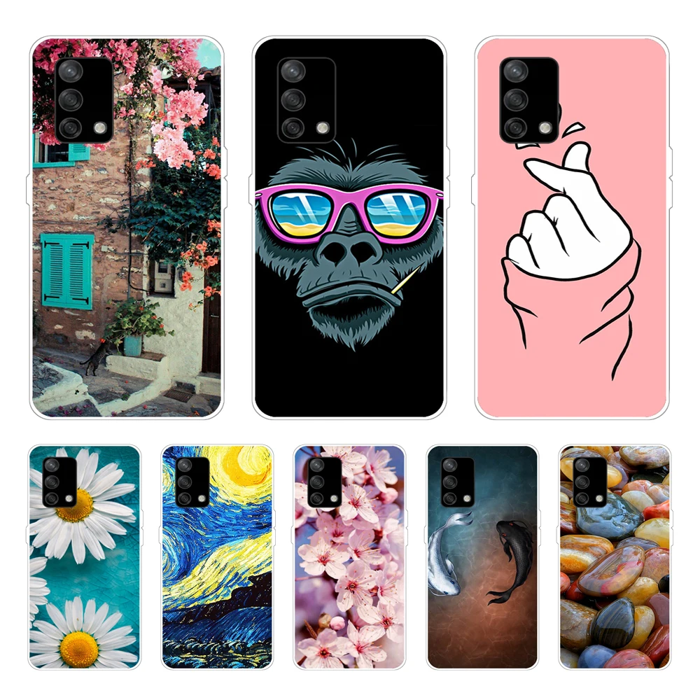 for OPPO A74 Case 4G Soft Silicone Back Cover TPU Phone Case for OPPO A74 CHP2219 Bumper Coque for OPPOA74 A 74 4G Fundas Shell