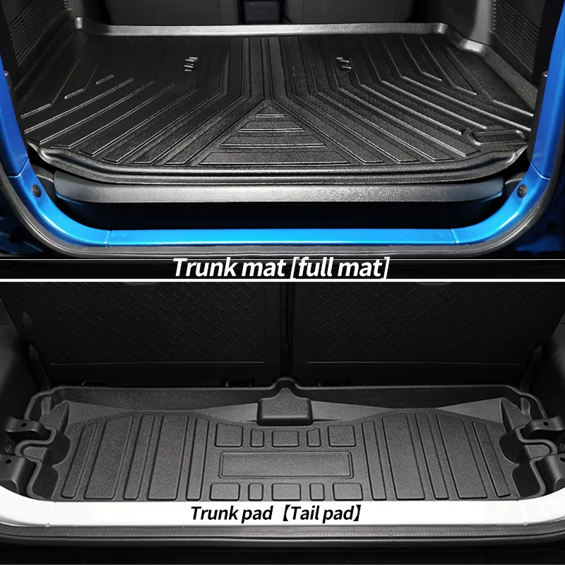 Automotive Interior All-Weather Cargo Liners Car Boot Lower Compartment TPE Trunk Frunk Mats For Jimny Suzuki 2019 2020 2021Year