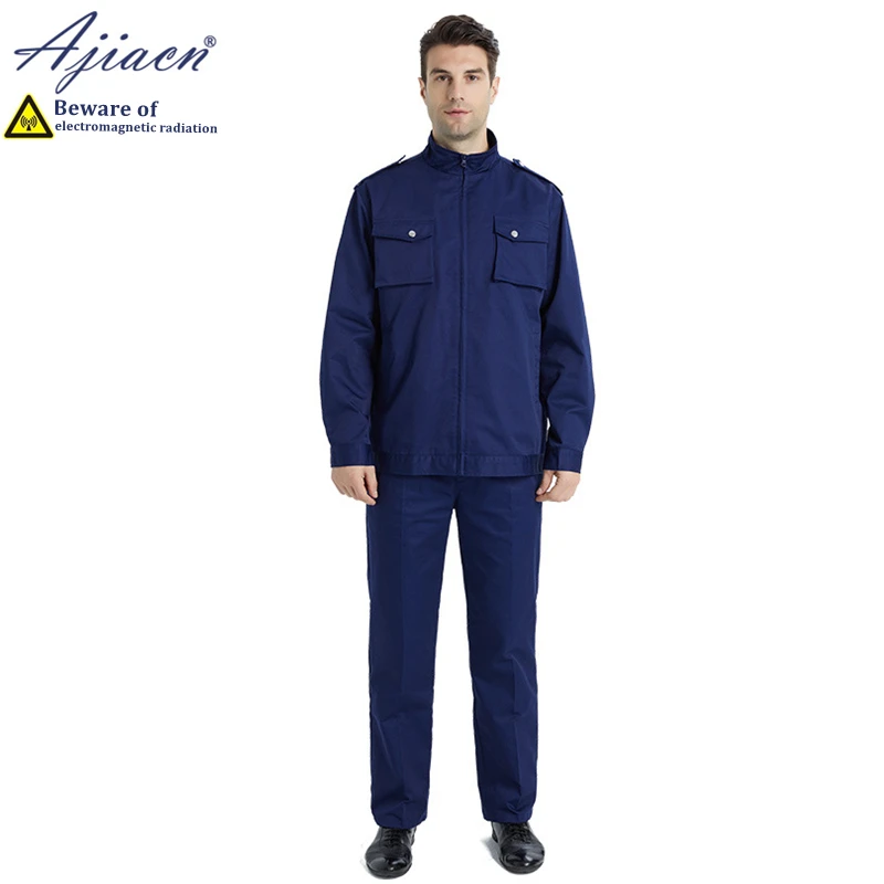 Genuine anti-radiation work clothes suits Communication equipment maintenance Electromagnetic radiation shielding clothing