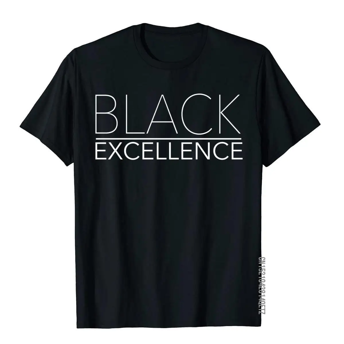 Black Excellence Melanin Design Top T-Shirts Funny Tops Shirts Harajuku Streetwear Hot Sale Cotton Men 3D Style