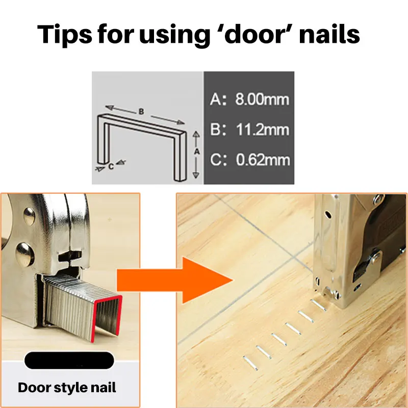 Staple Gun 3 In 1 Heavy Duty With Staple Remover And 600 Staples For Woodworking Diy Furniture Manual Stapler Tacker Brad Nail