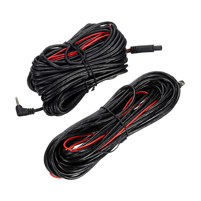 2.5mm 4Pin/5Pin Car Rear View Backup Camera Auto Car Camera Filter Reverse Extension Cable Aux Extension Cable