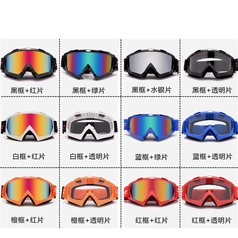 Dirt Pit Bike Goggles Motorbike Accessories racing Moto Glasses For Husqvarna Motocross Helmet Goggle Motorcycle Eye Protection